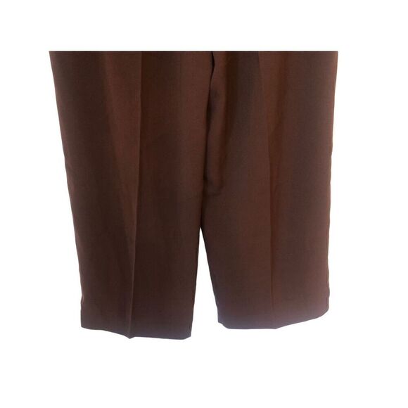 Brand New Jessica Simpson High Rise Pleated Brown Dress Pants Size 16 - Picture 10 of 14